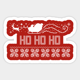 hohoho christmas Sticker